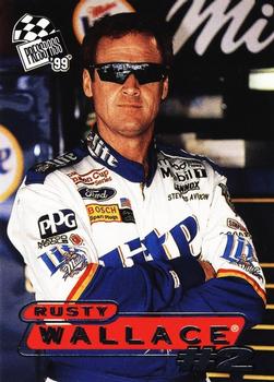 1999 Press Pass #4 Rusty Wallace Front