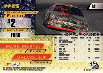 1999 Press Pass #29 Mark Martin's Car Back