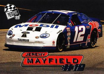 1999 Press Pass #33 Jeremy Mayfield's Car Front