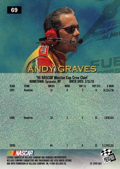 1999 Press Pass #69 Andy Graves Back
