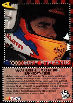1999 Press Pass #75 Mike Stefanik Champ Back