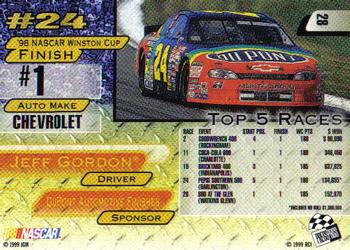 1999 Press Pass #28 Jeff Gordon's Car Back