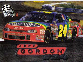 1999 Press Pass #28 Jeff Gordon's Car Front