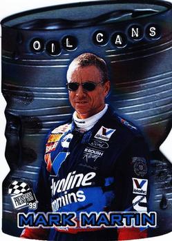 1999 Press Pass - Oil Cans #OC 1 Mark Martin Front