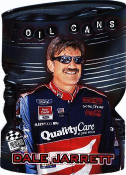 1999 Press Pass - Oil Cans #OC 4 Dale Jarrett Front