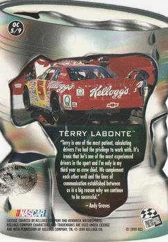 1999 Press Pass - Oil Cans #OC 5 Terry Labonte Back