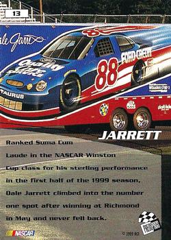 1999 Press Pass Stealth #13 Dale Jarrett Back