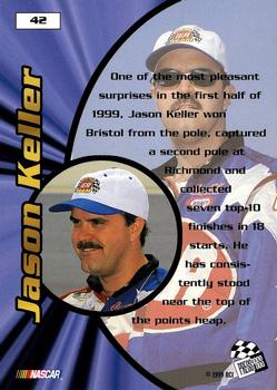 1999 Press Pass Stealth #42 Jason Keller Back