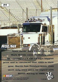 1999 Press Pass Stealth #24 Jack Roush Back