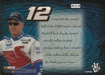 1999 Press Pass Stealth - Big Numbers #BN 15 Jeremy Mayfield Back