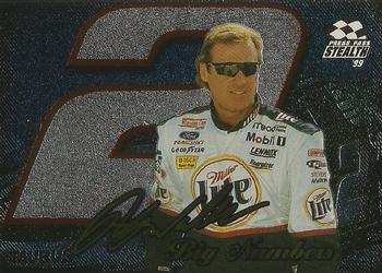 1999 Press Pass Stealth - Big Numbers #BN 17 Rusty Wallace Front
