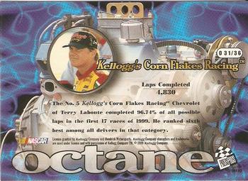 1999 Press Pass Stealth - Octane SLX #O 31 Kellogg's Corn Flakes Racing Back