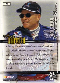 1999 Press Pass VIP #16 Mark Martin Back
