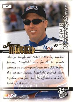 1999 Press Pass VIP #17 Jeremy Mayfield Back