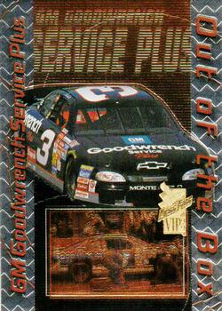 1999 Press Pass VIP - Out of the Box #OB 3 Dale Earnhardt's Car Front