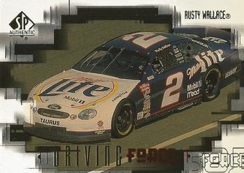 1999 SP Authentic - Driving Force #DF5 Rusty Wallace Front