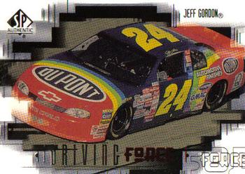 1999 SP Authentic - Driving Force #DF8 Jeff Gordon Front