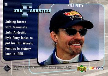 1999 Upper Deck Road to the Cup #69 Kyle Petty Back