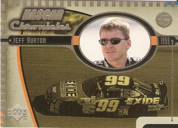 1999 Upper Deck Road to the Cup - NASCAR Chronicles #NC7 Jeff Burton Front