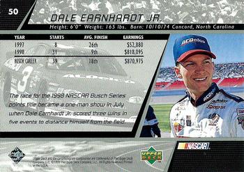 1999 Upper Deck Victory Circle #50 Dale Earnhardt Jr. Back