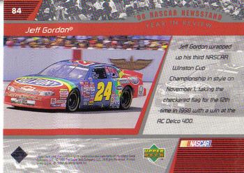 1999 Upper Deck Victory Circle #84 Jeff Gordon Back