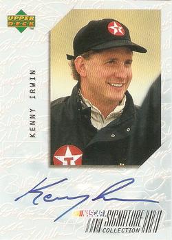 1999 Upper Deck Victory Circle - Signature Collection #KI Kenny Irwin Front