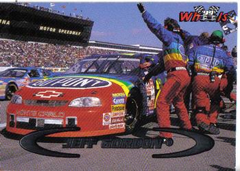 1999 Wheels #60 Jeff Gordon's Car Front