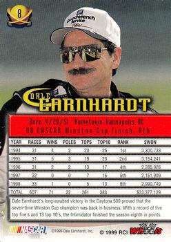 1999 Wheels High Gear #8 Dale Earnhardt Back