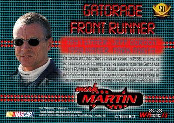 1999 Wheels High Gear #50 Mark Martin Back