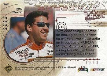 2000 Maxx - Speedway Boogie #SB10 Tony Stewart Back