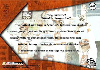 2000 Press Pass #44 Tony Stewart Back