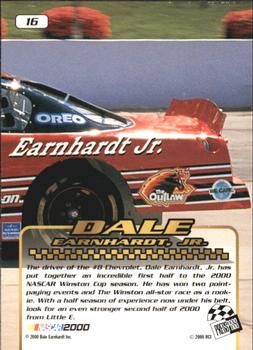 2000 Press Pass Stealth #16 Dale Earnhardt Jr. Back