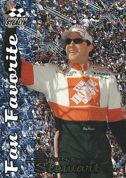 2000 Press Pass Stealth #66 Tony Stewart Front
