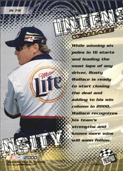 2000 Press Pass Stealth - Intensity #IN 7 Rusty Wallace Back