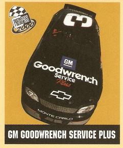 2000 Press Pass - Techno-Retro #TR 6 Dale Earnhardt's Car Front