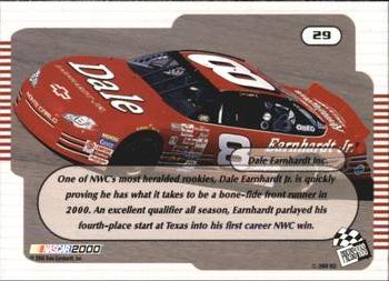2000 Press Pass Trackside #29 Dale Earnhardt Jr.'s Car Back