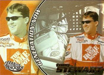 2000 Press Pass Trackside - Generation.Now #GN 5 Tony Stewart Front