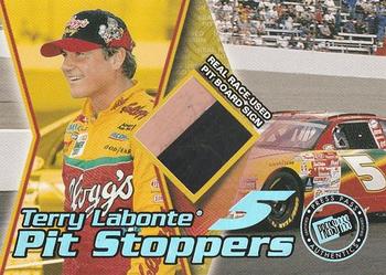 2000 Press Pass Trackside - Pit Stoppers #PS 5 Terry Labonte Front