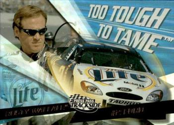 2000 Press Pass Trackside - Too Tough To Tame #TT 7 Rusty Wallace Front