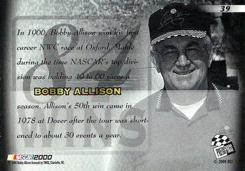 2000 Press Pass VIP #39 Bobby Allison Back