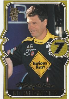 2000 Press Pass VIP - Making The Show #MS 22 Michael Waltrip Front