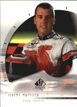 2000 SP Authentic #9 Jeremy Mayfield Front