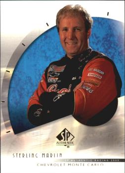 2000 SP Authentic #17 Sterling Marlin Front