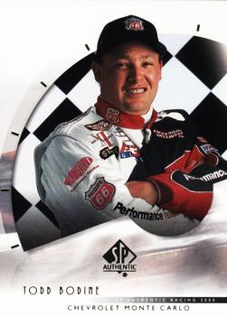 2000 SP Authentic #36 Todd Bodine Front