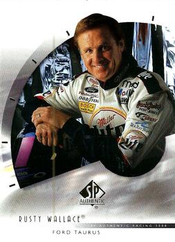2000 SP Authentic #6 Rusty Wallace Front