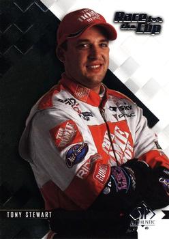 2000 SP Authentic - Race for the Cup #R7 Tony Stewart Front