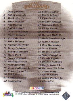 2000 Maxximum #44 Jeff Gordon Back
