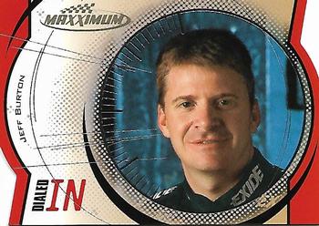 2000 Maxximum - Dialed In #D7 Jeff Burton Front