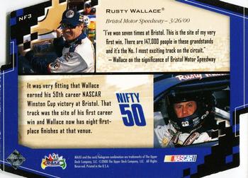 2000 Maxximum - Nifty Fifty #NF3 Rusty Wallace Back