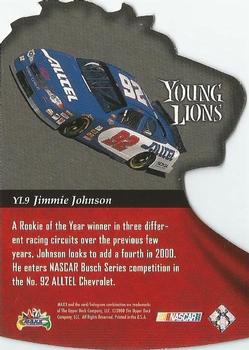 2000 Maxximum - Young Lions #YL9 Jimmie Johnson Back
